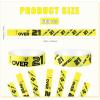 image600 Pack Over 21 Age Verified Wristbands for Events with Security Number Waterproof Neon Verified Wristband for Bar KTV Casino Bachelorette Party Concert Occasion Entrance White GoldYellow