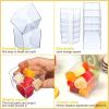 imageZubebe 150 Pcs 8 Oz Dessert Cups Clear Plastic Appetizer Cups Small Square Dessert Bowls Mini Serving Bowls for Tasting Party Baby Shower Wedding Birthday Party Favor3 Oz