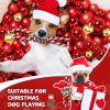 imageZubebe 16 Pieces Christmas Dog Rope Toys Christmas Dog Chewing Toys Classic Interactive Toys for Christmas Large Medium Dogs Chewing Teething Cleaning and Training