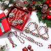 imageZubebe 16 Pieces Christmas Dog Rope Toys Christmas Dog Chewing Toys Classic Interactive Toys for Christmas Large Medium Dogs Chewing Teething Cleaning and Training