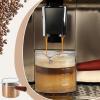 imageZubebe 2 Pack 150 Ml 5 oz Double Spouts Espresso Shot Glasses with Wood Handle Measuring Triple Pitcher Milk Cup Clear Espresso Measuring Cup Glass for Barista Coffee Measure