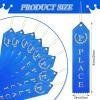 imageZubebe 200 Pcs 1st Place Award Ribbons First Place Ribbon Award Blue First Place Prizes with Event Card and String for Competition Contest Sports Event Adults Winner Supplies