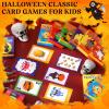imageZubebe 24 Pack Halloween Kids Card Games Bulk 6 in 1 Classic Playing Card Game Set for Kids Includes Go Fish Old Maid Crazy Eights Memory Match Slap Jack Playing Cards for Halloween Party Favors