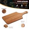 imageZubebe 24 Pcs Cutting Board Bulk 11 x 5 Inch Wood Chopping Board Blank Small Laser Engraving Mini Charcuterie Serving Boards for Wedding Housewarming Gift BambooAcacia