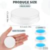 imageZubebe 24 Pcs Finger Moistener for Paper Pink Money Counting Wax Non Slip Fingertip Moisturizer Long Lasting Wet Finger Pad for Office to Grip Bills Document Counting Collating Sorting 035 ozBlue