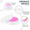 imageZubebe 24 Pcs Finger Moistener for Paper Pink Money Counting Wax Non Slip Fingertip Moisturizer Long Lasting Wet Finger Pad for Office to Grip Bills Document Counting Collating Sorting 035 ozpink