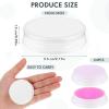 imageZubebe 24 Pcs Finger Moistener for Paper Pink Money Counting Wax Non Slip Fingertip Moisturizer Long Lasting Wet Finger Pad for Office to Grip Bills Document Counting Collating Sorting 035 ozpink