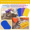 imageZubebe 3 Pcs Duster Refill Reusable Fleece Duster Refills Feather Flat Dusters Multi Surface Washable Cleaning Pads Tools for Home Blinds Car Pet Furniture Fans WhiteBlueYellowPurple  Blue  Yellow