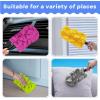 imageZubebe 3 Pcs Duster Refill Reusable Fleece Duster Refills Feather Flat Dusters Multi Surface Washable Cleaning Pads Tools for Home Blinds Car Pet Furniture Fans WhiteBlueYellowStylish Color