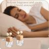 imageZubebe 30 Pack Car Air Freshener Diffuser with Vent Clip Empty Car Diffuser Bottles for Essential Oil Perfume Glass Bottle with Wooden Caps StickSquareSquare