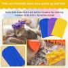 imageZubebe 6 Pcs Duster Refill Reusable Fleece Duster Refills Feather Flat Dusters Multi Surface Washable Cleaning Pads Tools for Home Blinds Car Pet Furniture Fans OrangeBlue yellow purple