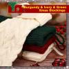 imageZubebe 6 Set Personalized Christmas Stockings 18quot Large Cable Knitted Stocking Xmas Hanging Stocking Decoration with Name TagRed White GreenRed  White  Green