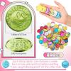 imageZubebe 800 Pcs Behavior Tokens Bulk Caught Being Good Incentive Coins Reward Behavior Tokens for Kids Colorful Plastic Coins School Teacher Prize Supplies Reward Play Counting Party Favors