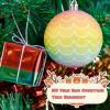 imageZubebe Christmas Large Blank White Ball Ornaments 315 Inch DIY Christmas Balls White Hanging Ornaments DIY Craft Activities for Tree Gift BoxMatte White24 PcsMatte White