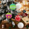 imageZubebe Christmas Large Blank White Ball Ornaments 315 Inch DIY Christmas Balls White Hanging Ornaments DIY Craft Activities for Tree Gift BoxMatte White24 PcsMatte White