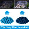 imageZubebe Pool Filter Balls Pool Filter Sand Pool Filter Media Alternative to Pool Glass Sand Filters Suitable for Sand Filter Systems 15 Lbs Filter Balls Equal 50 Lbs Filter Sand 3 Blue