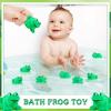 imageZubebe Rubber Frogs Squeak and Floating Rubber Bath Toy Baby Shower Swimming Bathtub Toy for Shower Frogs Bathtub Birthday Party Decoration Boys Girls Bath Supplies48 PcsFrogFrog