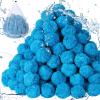 imageZubebe Pool Filter Balls Pool Filter Sand Pool Filter Media Alternative to Pool Glass Sand Filters Suitable for Sand Filter Systems 15 Lbs Filter Balls Equal 50 Lbs Filter Sand 3 Blue