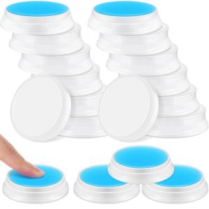 imageZubebe 24 Pcs Finger Moistener for Paper Pink Money Counting Wax Non Slip Fingertip Moisturizer Long Lasting Wet Finger Pad for Office to Grip Bills Document Counting Collating Sorting 035 ozBlue