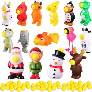 imageZubebe Christmas Toys Shooter Ball Foam Toy with Shoot Foam Balls Up to 20 Feet for Kids Outdoor Indoor Play Christmas Party Supplies15