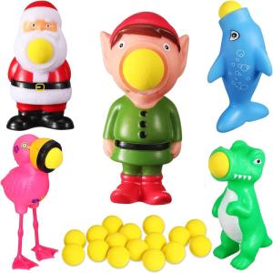 imageZubebe Christmas Toys Shooter Ball Foam Toy with Shoot Foam Balls Up to 20 Feet for Kids Outdoor Indoor Play Christmas Party Supplies5