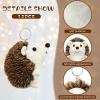image12 Pcs Mini Hedgehog Bulk Plush Stuffed Animal 4 Inch Hedgehog Plush Stuffed Toy Easter Decoration DIY Keychain Accessories Kid Children Classroom Gifts for Baby Shower Birthday Wedding Party Favor