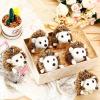 image12 Pcs Mini Hedgehog Bulk Plush Stuffed Animal 4 Inch Hedgehog Plush Stuffed Toy Easter Decoration DIY Keychain Accessories Kid Children Classroom Gifts for Baby Shower Birthday Wedding Party Favor
