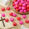 imageZubebe 48 Pcs Christian Heart Stress Balls Bulk John 3 16 Jesus Loves You Foam Squeeze Balls Religious Gifts for Sunday School Church Baptism First Communion Easter Vbs Party Favors MulticolorRed rose Red