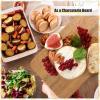 imageZubebe 12 Pcs 11 x 5 Bulk Cutting Board Bamboo Wood Acacia Wood Walnut Chopping Board with Handle Laser Engraving Kitchen Serving Board Charcuterie Board for Thanksgiving Housewarming Gift