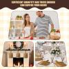imageZubebe 12 Pcs Bulk Wood Cutting Board with Handle Cutting Board for Laser Engraving 11 x 5 Bamboo Serving Trays Charcuterie Trays for Customized Wedding Housewarming Mom Christmas Gift Party FavorAcacia Wood