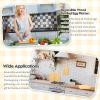 imageZubebe 12 Pcs Bulk Wood Cutting Board with Handle Cutting Board for Laser Engraving 11 x 5 Bamboo Serving Trays Charcuterie Trays for Customized Wedding Housewarming Mom Christmas Gift Party FavorBamboo