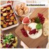 imageZubebe 12 Pcs Bulk Wood Cutting Board with Handle Cutting Board for Laser Engraving 11 x 5 Bamboo Serving Trays Charcuterie Trays for Customized Wedding Housewarming Mom Christmas Gift Party FavorWalnut Wood