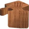 imageZubebe 12 Pcs Bulk Wood Cutting Board with Handle Cutting Board for Laser Engraving 11 x 5 Bamboo Serving Trays Charcuterie Trays for Customized Wedding Housewarming Mom Christmas Gift Party FavorAcacia Wood