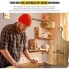 imageZubebe 12 Pcs Bulk Wood Cutting Board with Handle Cutting Board for Laser Engraving 11 x 5 Bamboo Serving Trays Charcuterie Trays for Customized Wedding Housewarming Mom Christmas Gift Party FavorAcacia Wood