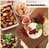 imageZubebe 12 Pcs Bulk Wood Cutting Board with Handle Cutting Board for Laser Engraving 11 x 5 Bamboo Serving Trays Charcuterie Trays for Customized Wedding Housewarming Mom Christmas Gift Party FavorAcacia Wood