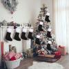 imageZubebe 36 Pcs 15 Inch Felt Christmas Stockings Stockings Xmas Decoration Stockings Rustic Christmas Santa Stockings for Christmas Party Favors Home DecorGreen ClassicBlack