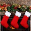imageZubebe 36 Pcs 15 Inch Felt Christmas Stockings Stockings Xmas Decoration Stockings Rustic Christmas Santa Stockings for Christmas Party Favors Home DecorGreen ClassicRed