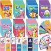 imageZubebe 14 Pack Kids Card Games Gifts Bulk Classic Playing Card Game Set for Kids Includes Go Fish Old Maid Crazy Eights Memory Match Slap Jack Playing Toy for Party Favors VividClassic