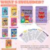 imageZubebe 42 Pack Kids Card Games Gifts Bulk Classic Playing Card Game Set for Kids Includes Go Fish Old Maid Crazy Eights Memory Match Slap Jack Playing Toy for Party Favors VividVivid