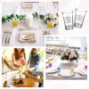 imageZubebe 72 Pieces Wedding Shot Glasses Take a Shot We Tied the Knot Glasses for Guests 12 Ounce Bridal Party Wedding Acrylic Cup for Bachelor Bridal Party Favors 9 Styles