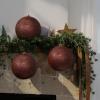 imageZubebe 4 Pcs Extra Large Christmas Ball Ornaments Glitter 8 200 Mm Giant Oversized Plastic Xmas Ball Big Hanging Christmas Tree Ornaments for Holiday Party Outdoor DecorSequin RedShiny Brown
