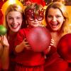 imageZubebe 4 Pcs Extra Large Christmas Ball Ornaments Glitter 8 200 Mm Giant Oversized Plastic Xmas Ball Big Hanging Christmas Tree Ornaments for Holiday Party Outdoor DecorSequin RedSequin Red