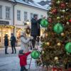 imageZubebe 4 Pcs Extra Large Christmas Ball Ornaments Glitter 8 200 Mm Giant Oversized Plastic Xmas Ball Big Hanging Christmas Tree Ornaments for Holiday Party Outdoor DecorSequin RedShiny Green