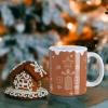 imageZubebe Christmas Coffee Mugs Set of 6 11oz Ceramic Coffee Cups Snowman Mugs Cocoa Milk Tea Holiday Mugs Christmas New Year Party Decor Gift for Women Family Friends ColleaguesGingerbread
