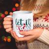 imageZubebe Christmas Coffee Mugs Set of 6 11oz Ceramic Coffee Cups Snowman Mugs Cocoa Milk Tea Holiday Mugs Christmas New Year Party Decor Gift for Women Family Friends ColleaguesSnowman