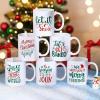imageZubebe Christmas Coffee Mugs Set of 6 11oz Ceramic Coffee Cups Snowman Mugs Cocoa Milk Tea Holiday Mugs Christmas New Year Party Decor Gift for Women Family Friends ColleaguesSnowman