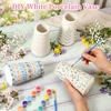 image:imageZubebe 12 Pack Ceramic Vase to Paint Your Own Porcelain Vase Bulk Ready to Paint White Ceramic Vases Unpainted Bisque Art for Pampas Grass Dry Flowers TrendyTrandy