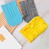 image:imageZubebe 12 Pcs Duster Refill Reusable Fleece Duster Refills Feather Flat Dusters Multi Surface Washable Cleaning Pads Tools for Home Blinds Car Pet Furniture Fans YellowGreyTurqYellow  Gray  Turquoise