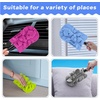 image:imageZubebe 12 Pcs Duster Refill Reusable Fleece Duster Refills Feather Flat Dusters Multi Surface Washable Cleaning Pads Tools for Home Blinds Car Pet Furniture Fans YellowGreyTurqElegant Color
