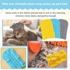 image:imageZubebe 12 Pcs Duster Refill Reusable Fleece Duster Refills Feather Flat Dusters Multi Surface Washable Cleaning Pads Tools for Home Blinds Car Pet Furniture Fans YellowGreyTurqYellow  Gray  Turquoise